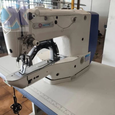 Maquina Travete Industrial Sansei SA-1850D Direct Driver Semi-Novo