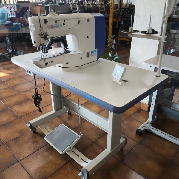 Maquina Travete Industrial Sansei SA-1850D Direct Driver Semi-Novo