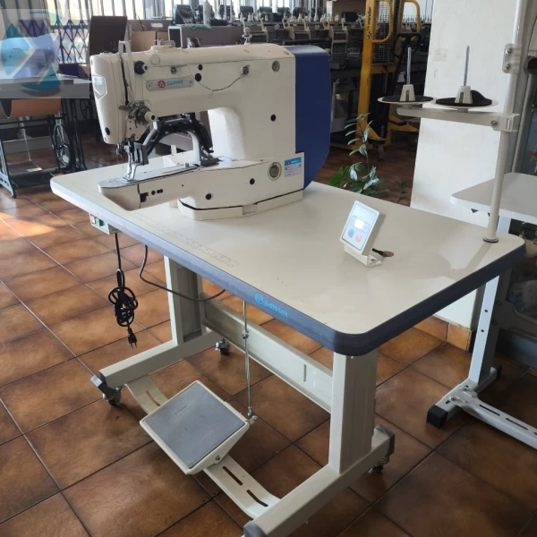 Maquina Travete Industrial Sansei SA-1850D Direct Driver Semi-Novo