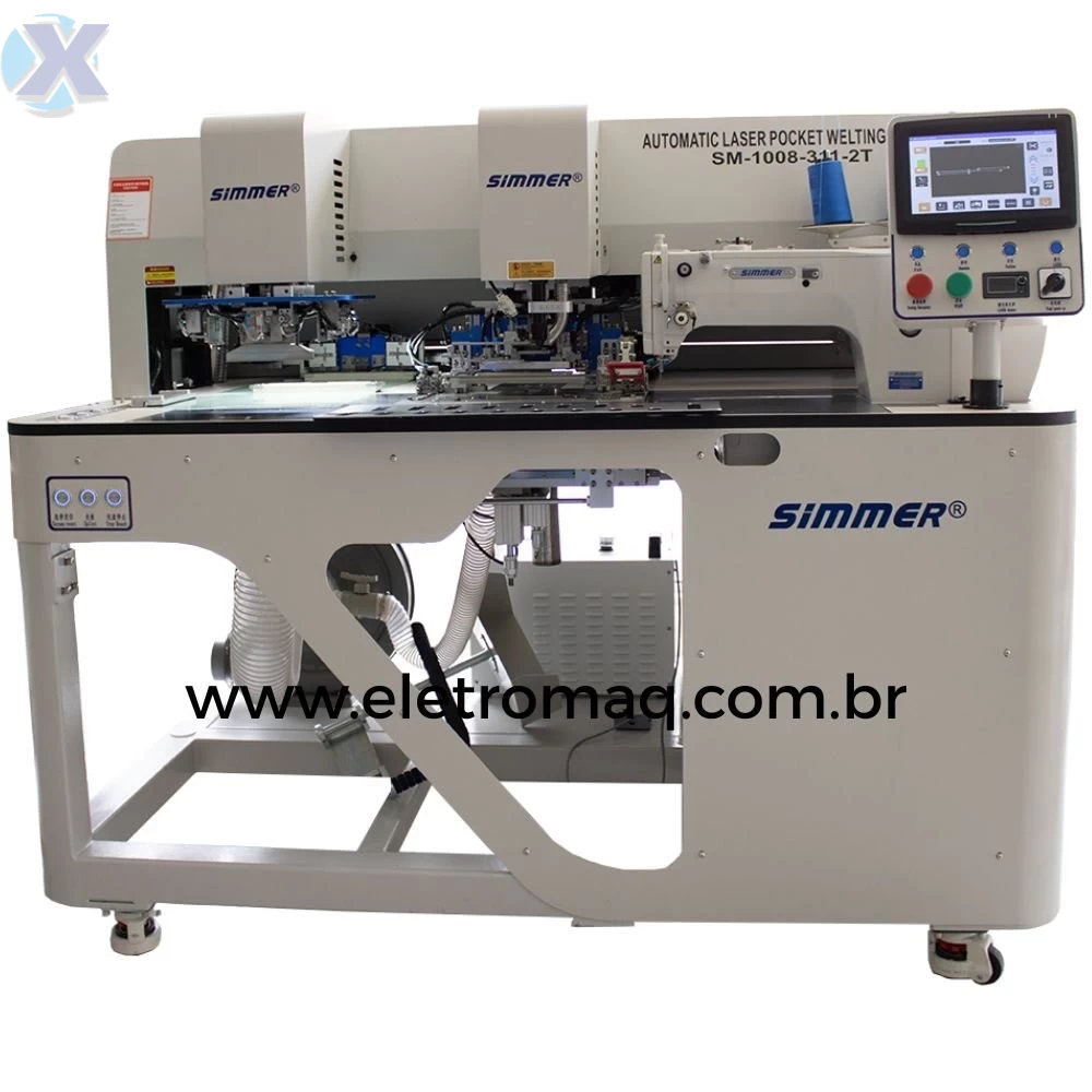 Maquina Bolso Embutido Corte Laser Integrado