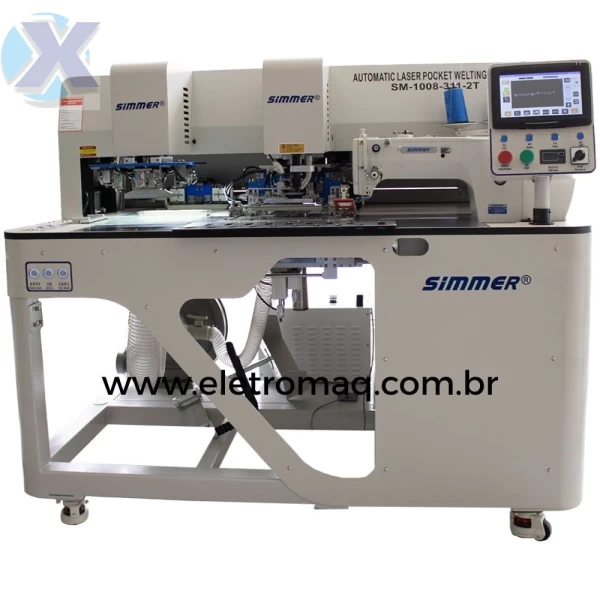 Maquina Bolso Embutido Corte Laser Integrado