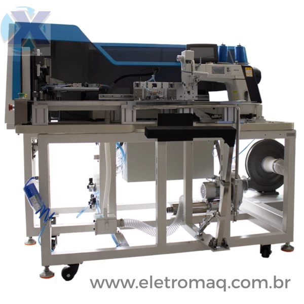 Maquina Pregar Bolso c/ Sistema de Dobra a Frio 