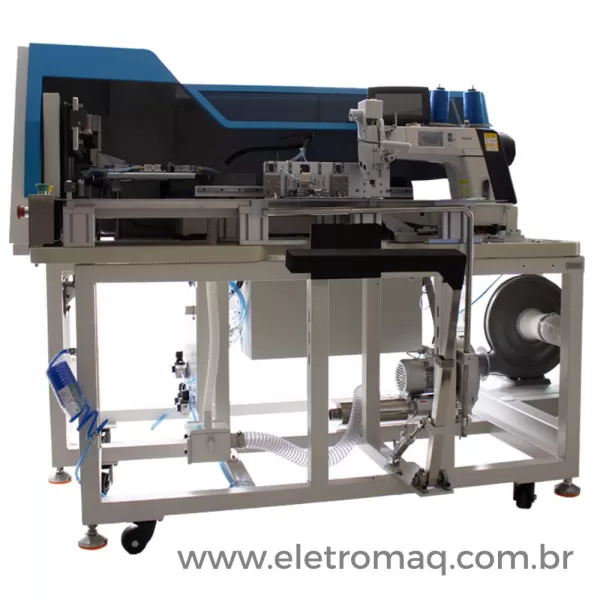 Maquina Pregar Bolso c/ Sistema de Dobra a Frio 