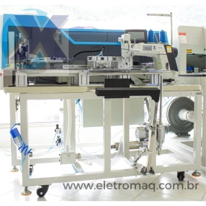 Maquina Pregar Bolso c/ Sistema de Dobra a Frio 