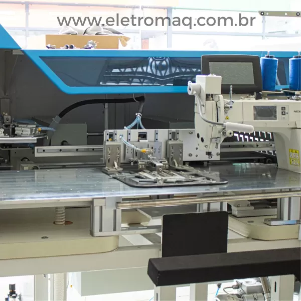 Maquina Pregar Bolso c/ Sistema de Dobra a Frio 