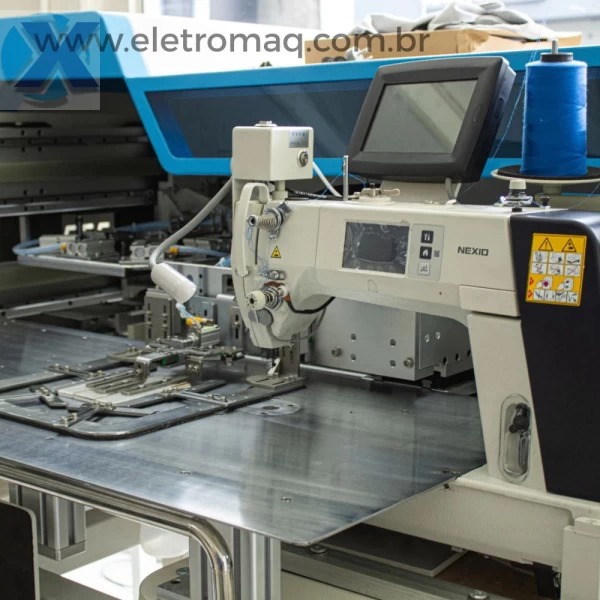 Maquina Pregar Bolso c/ Sistema de Dobra a Frio 