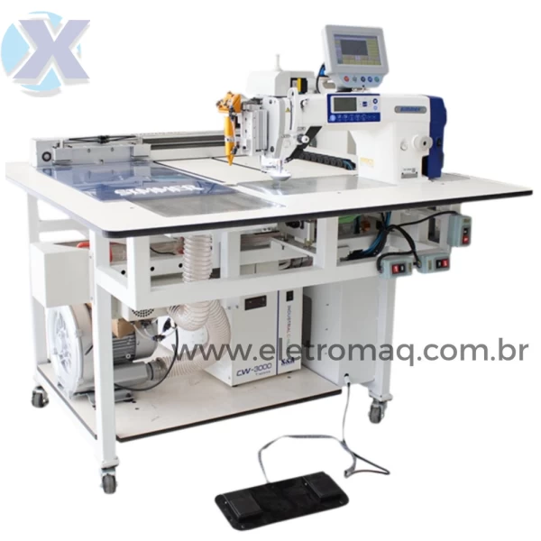 Maquina Prega Bolso Programável Corte a Laser