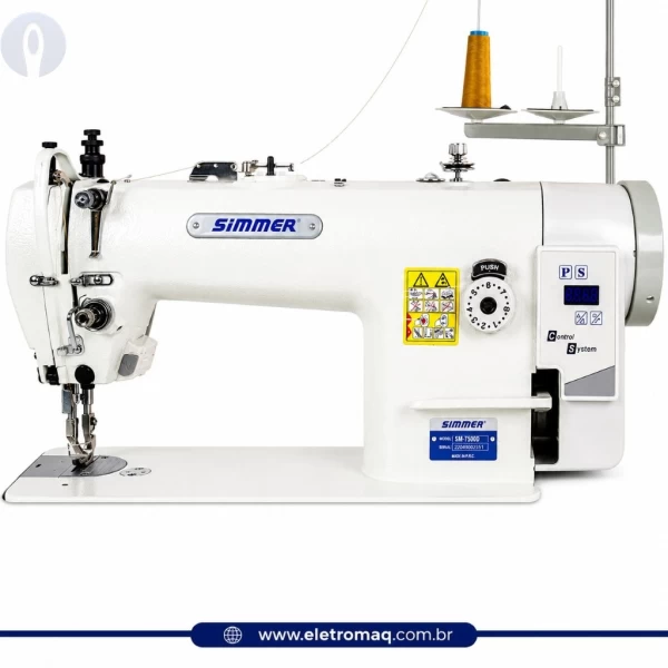Maquina Costura Reta Transporte Triplo Direct Driver Simmer SM-0368-D