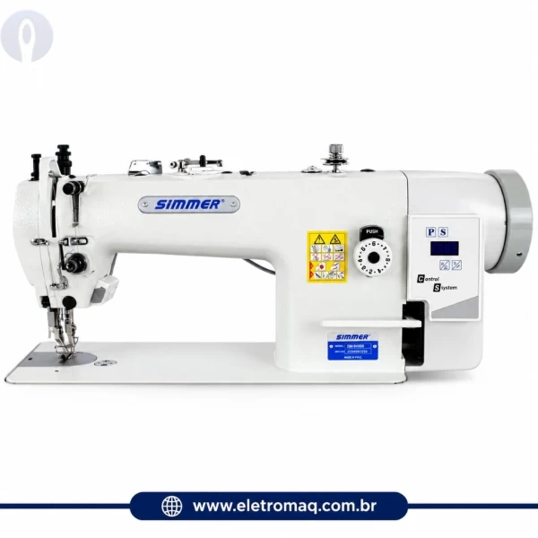 Maquina Costura Reta Transporte Triplo Direct Driver Simmer SM-0368-D