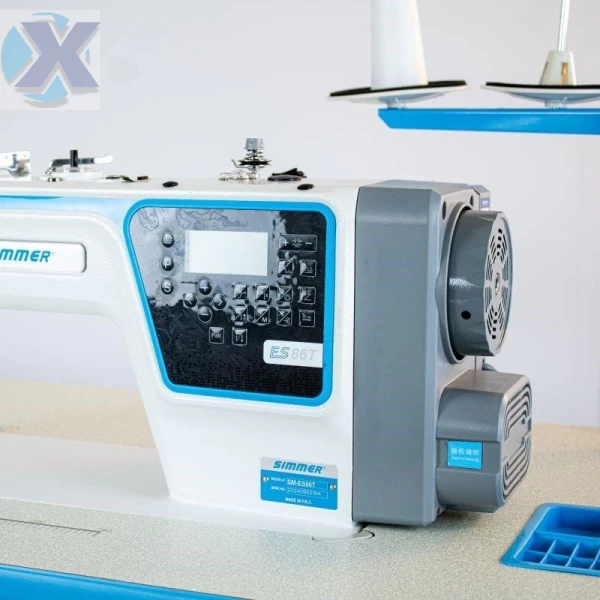Maquina Reta Eletrônica Motor Direct Driver Simmer SM-ES86T