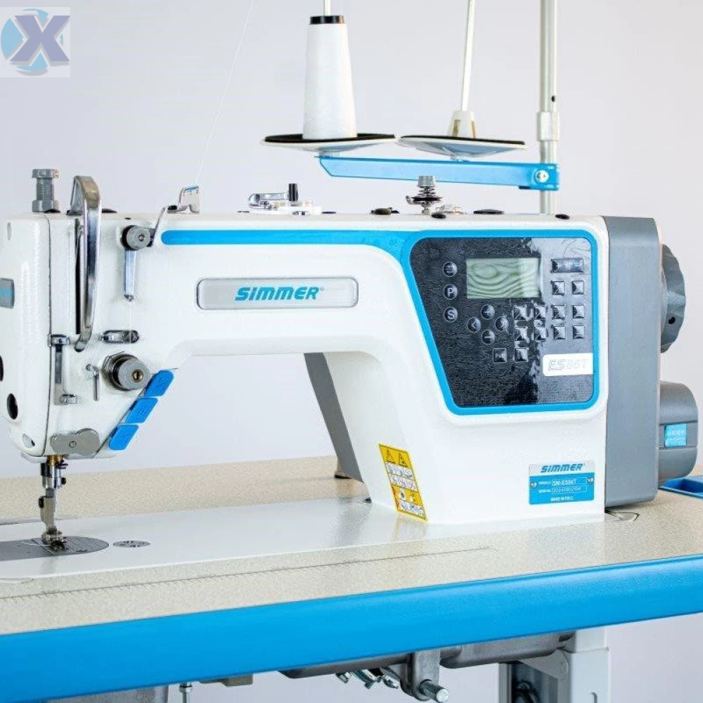 Maquina Reta Eletrônica Motor Direct Driver Simmer SM-ES86T