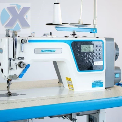 Maquina Reta Eletrônica Motor Direct Driver Simmer SM-ES86T