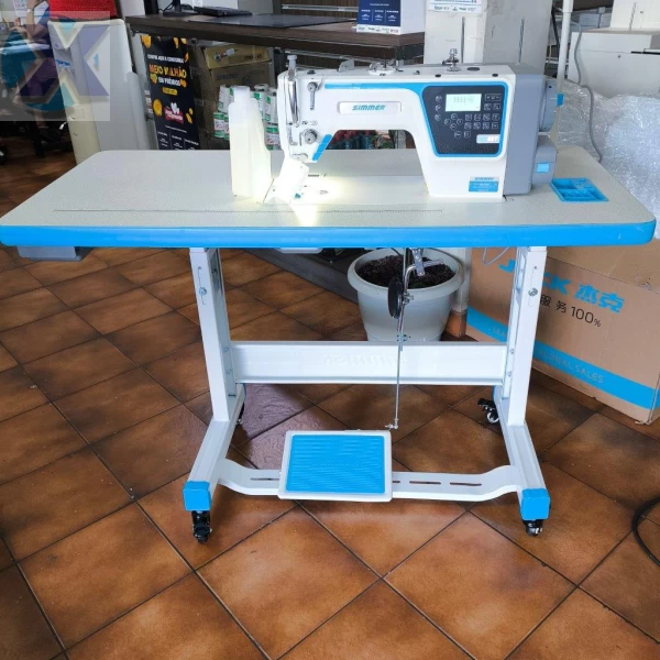 Maquina Reta Eletrônica Motor Direct Driver Simmer SM-ES86T