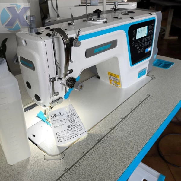 Maquina Reta Eletrônica Motor Direct Driver Simmer SM-ES86T