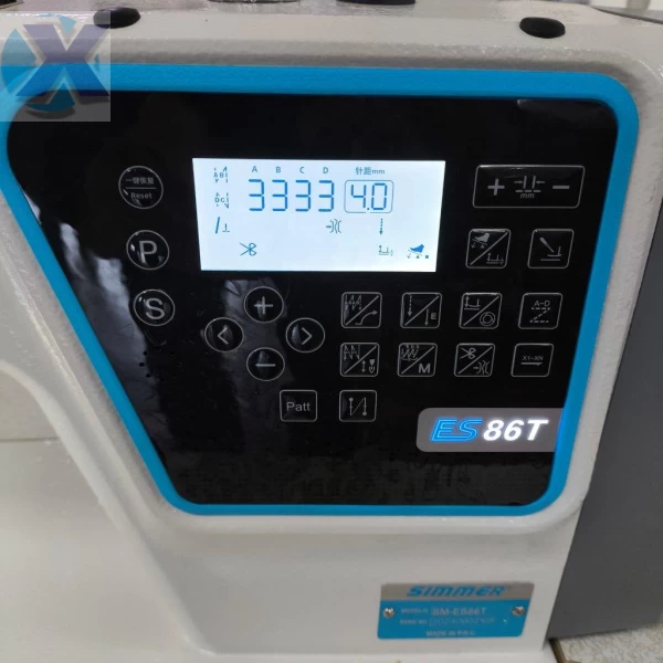 Maquina Reta Eletrônica Motor Direct Driver Simmer SM-ES86T