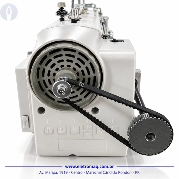 Maquina Tapeteira Eletrônica Alongada Direct Driver Cabeçote 56cm 
