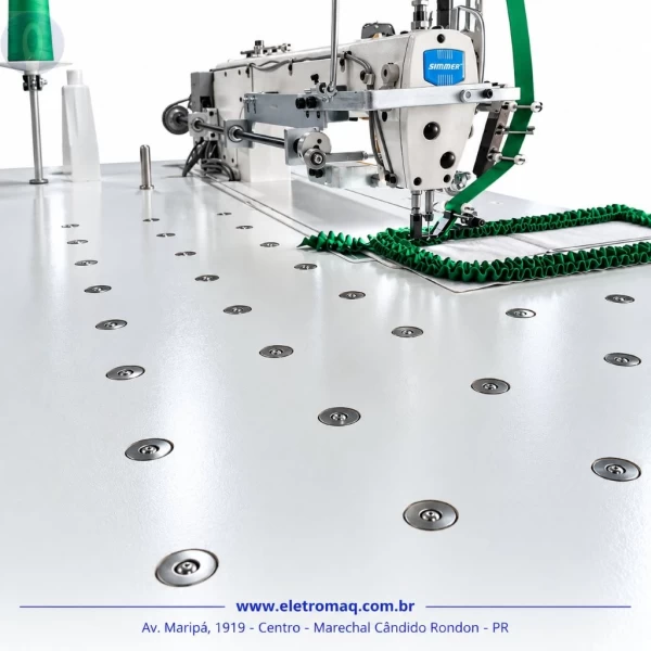 Maquina Tapeteira Eletrônica Alongada Direct Driver Cabeçote 56cm 