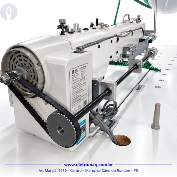 Maquina Tapeteira Eletrônica Alongada Direct Driver Cabeçote 56cm 