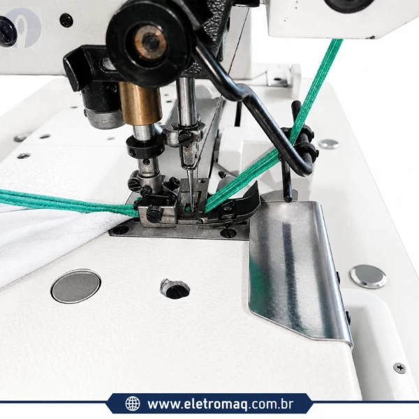 Maquina Galoneira Industrial Siruba BT p/ Pregar Elástico Revisada