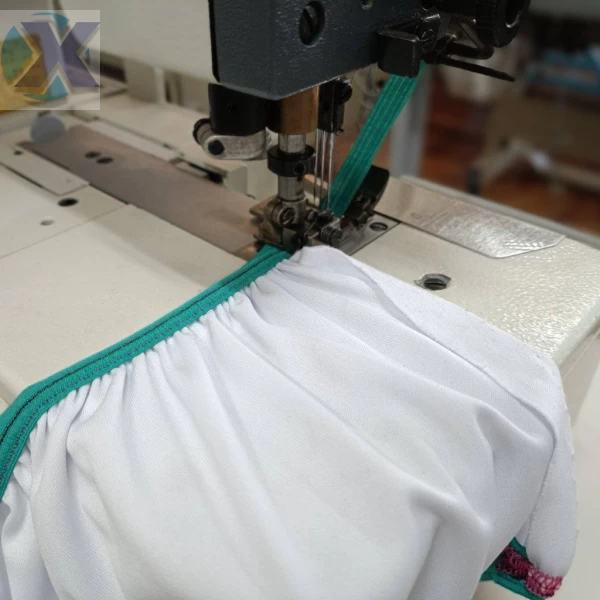 Maquina Galoneira Industrial Siruba BT p/ Pregar Elástico Revisada