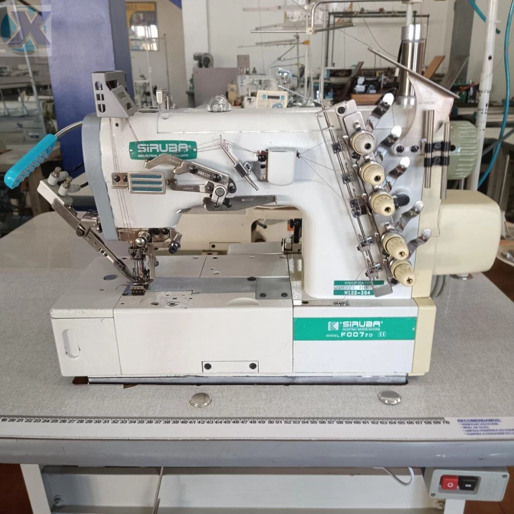 Maquina Galoneira Industrial Eletrônica Direct Driver Siruba Revisada