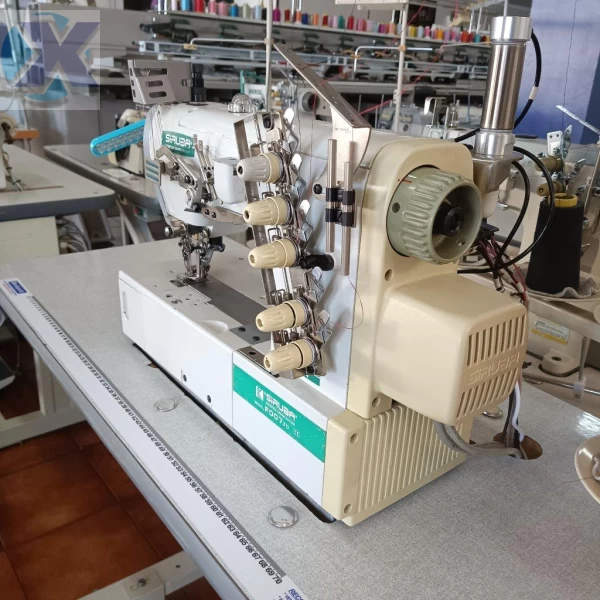 Maquina Galoneira Industrial Eletrônica Direct Driver Siruba Revisada