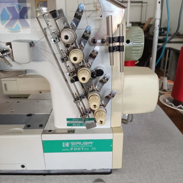 Maquina Galoneira Industrial Eletrônica Direct Driver Siruba Revisada