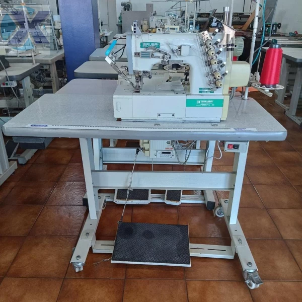 Maquina Galoneira Industrial Eletrônica Direct Driver Siruba Revisada