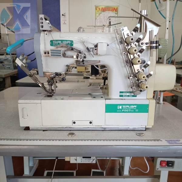 Maquina Galoneira Industrial Eletrônica Direct Driver Siruba Revisada