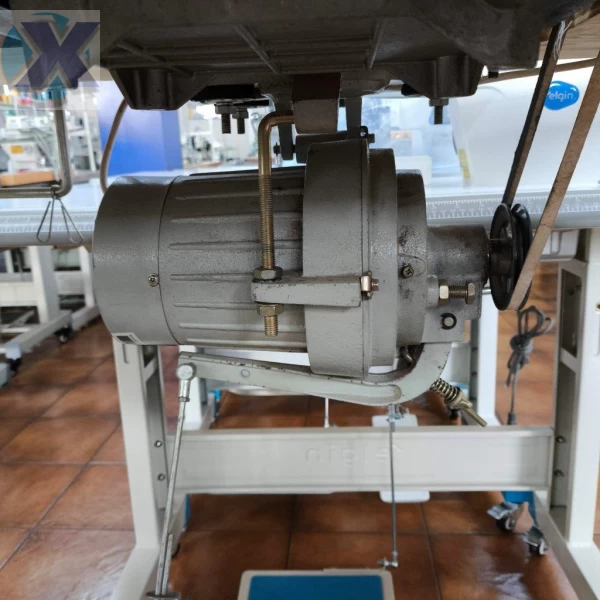 Maquina Elastiqueira Industrial 04 Agulhas c/ Aparelho Lençol Revisada