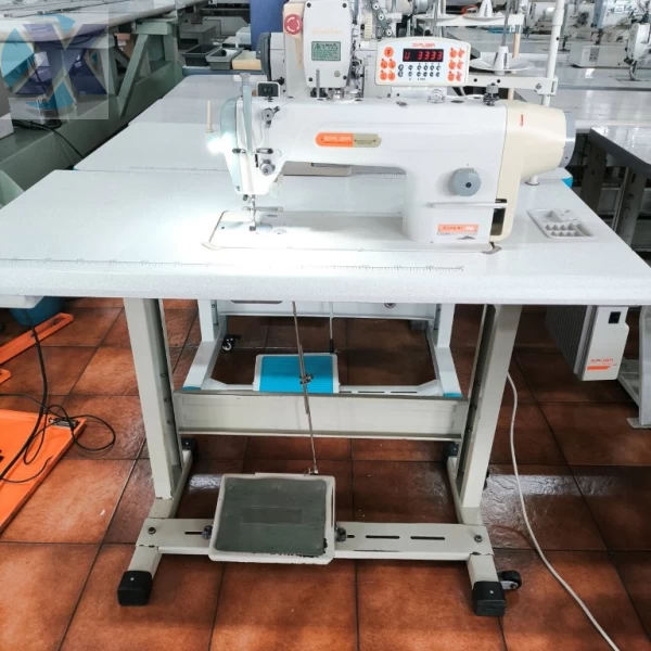Maquina Reta Industrial Siruba Eletrônica Direct Driver Revisada