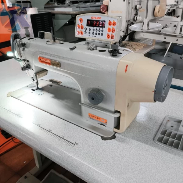 Maquina Reta Industrial Siruba Eletrônica Direct Driver Revisada
