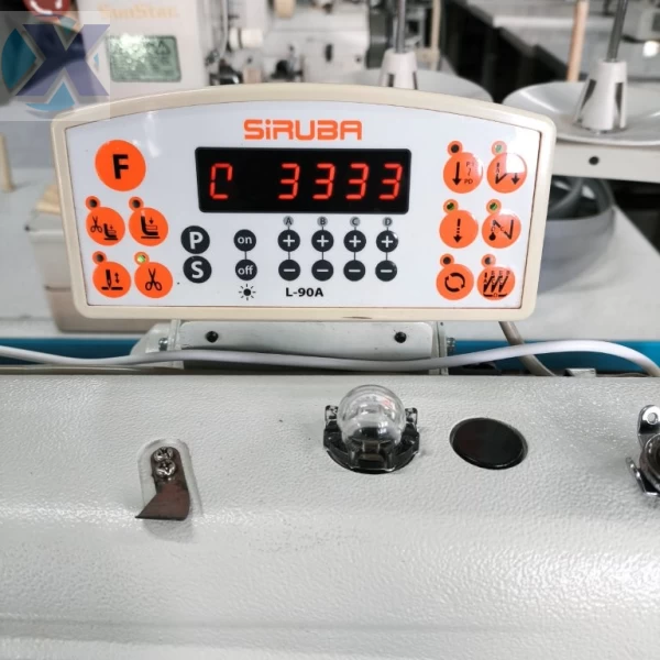 Maquina Reta Industrial Siruba Eletrônica Direct Driver Revisada