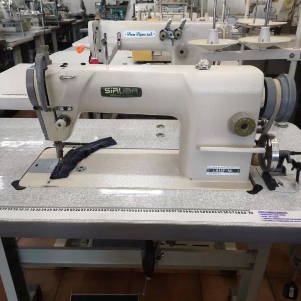 Reta Industrial Mecânica Siruba L818F-M1 (Revisada)