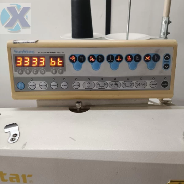 Maquina Reta Industrial SunStar Eletrônica KM2300 revisada