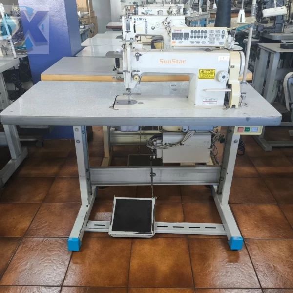 Maquina Reta Industrial SunStar Eletrônica KM250A Revisada