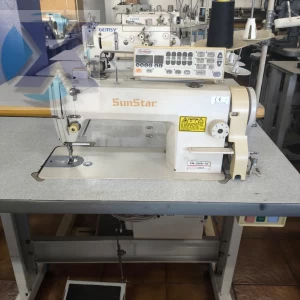 Maquina Reta Industrial SunStar Eletrônica KM250A Revisada