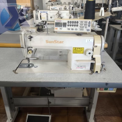 Maquina Reta Industrial SunStar Eletrônica KM250A Revisada