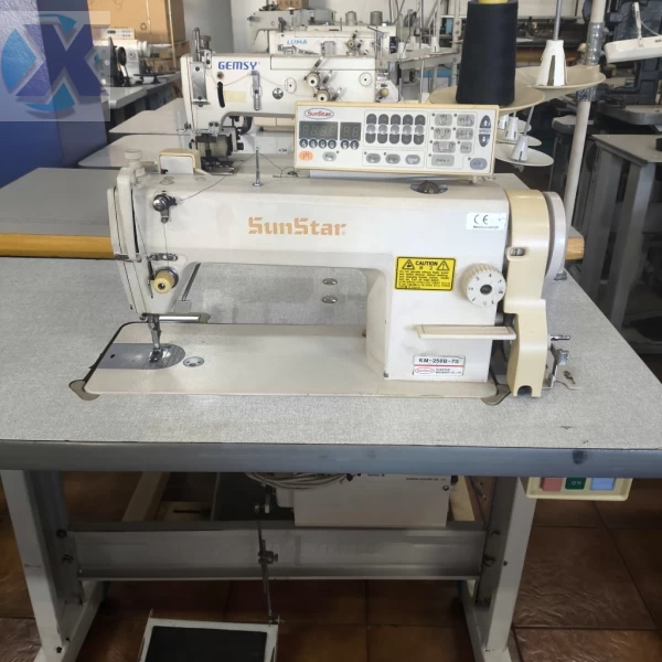 Maquina Reta Industrial SunStar Eletrônica KM250A Revisada