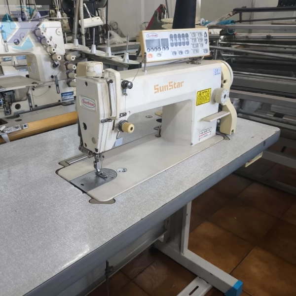 Maquina Reta Industrial SunStar Eletrônica KM250A Revisada