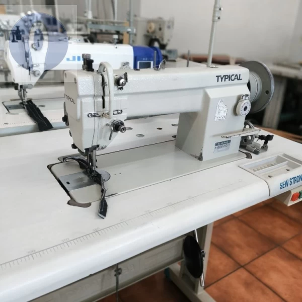 Maquina Reta Transporte Triplo Mecânica Typical GC-6-7D Revisada 