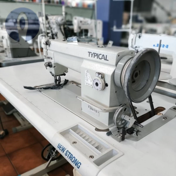 Maquina Reta Transporte Triplo Mecânica Typical GC-6-7D Revisada 