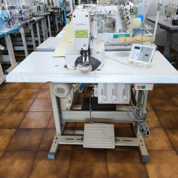 Maquina Travete Industrial Eletrônico SunStar 40x20mm Revisado