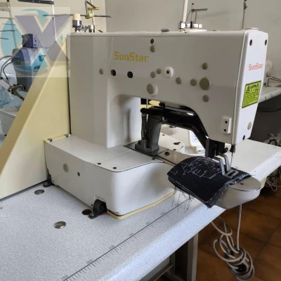 Maquina Travete Industrial Eletrônico SunStar 40x20mm Revisado