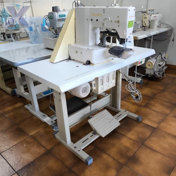 Maquina Travete Industrial Eletrônico SunStar 40x20mm Revisado