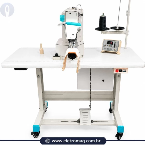 Maquina Travete Eletrônico Industrial Motor Direct Driver Westman Revisado 