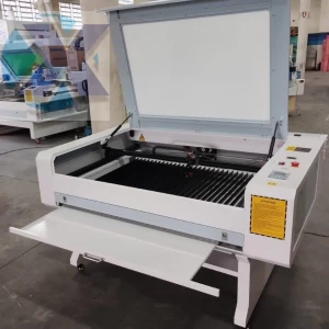 Maquina Para Corte e Gravação a Laser Co2 Modelo 1080 com Tubo 100W - Completa