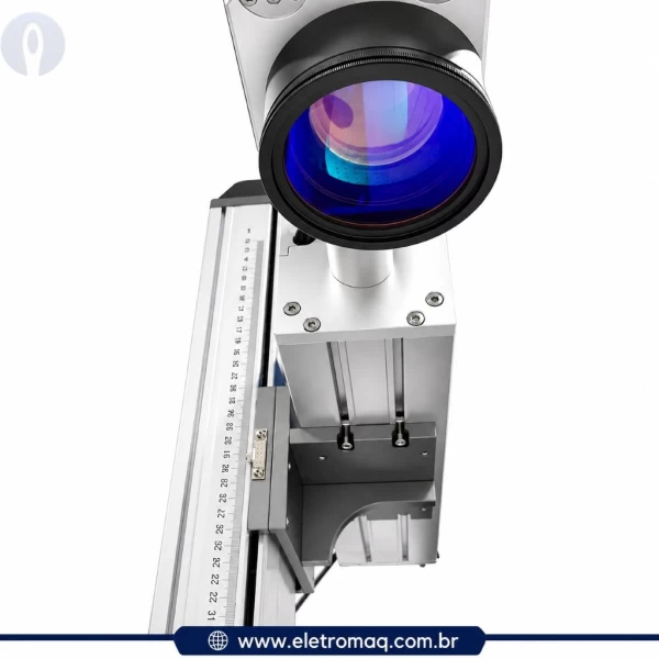 Fiber Laser UV Para Gravação Ruijie Fonte Raycus Potencia 5W Compacta
