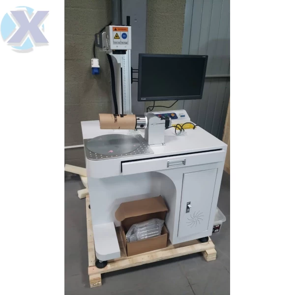 Laser Fiber p/ Gravação Metal Completo - 30W