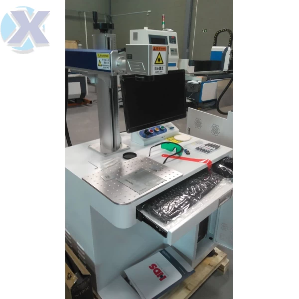 Laser Fiber p/ Gravação Metal Completo - 30W